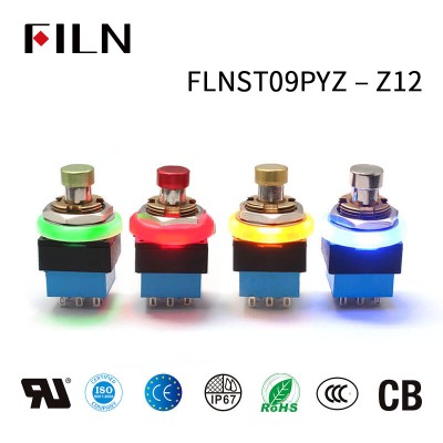 3PDT guitar FOOT SWITCH with led
