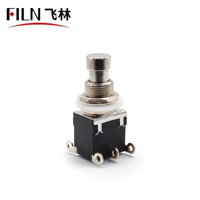 DPDT 6Pins True Solder Terminal Foot Switch