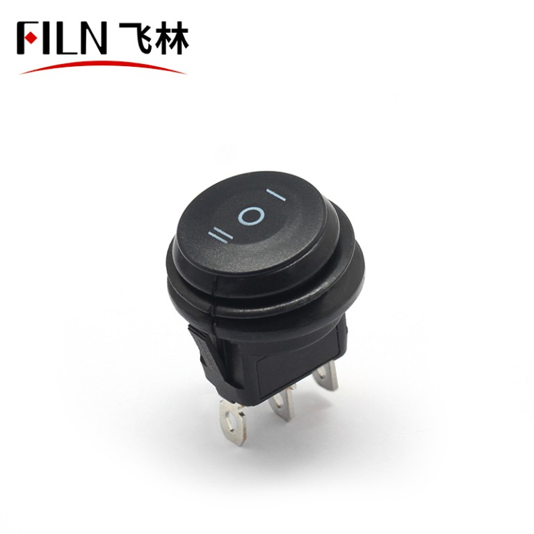 순간 로커 스위치 마이크로 로커 스위치 3PIN 6V 20A 원형 전기