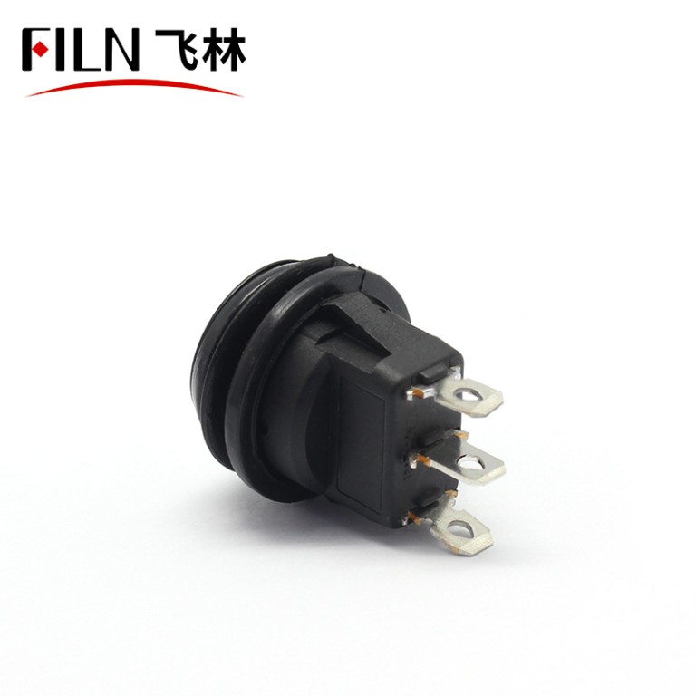 마이크로 로커 스위치 순간 6v 20A 원형 전기 마이크로 로커 스위치 3PIN 6V 20A 원형 전기