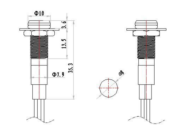 10mm 표시기