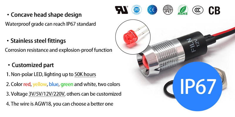 24v indicator light