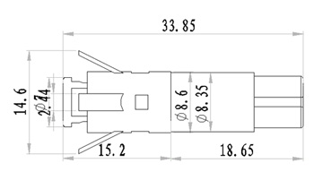 6MM 110V 냉장고 패널 네온 플라스틱 표시 등
