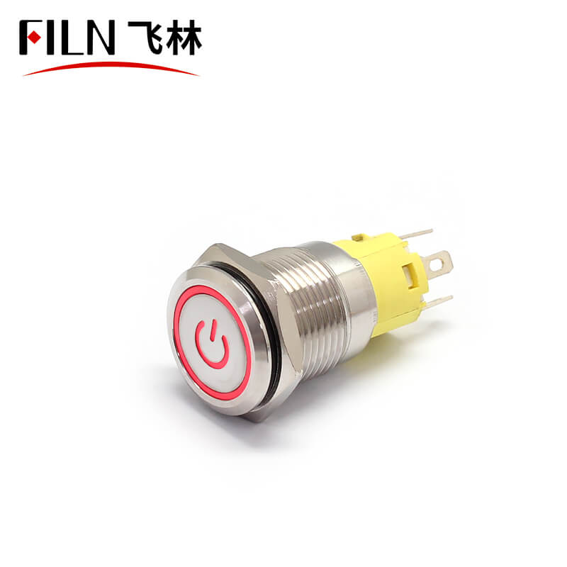 push button switch with LED