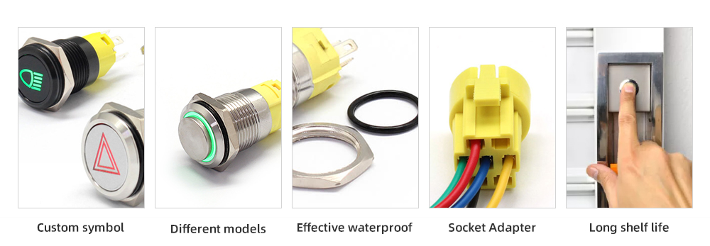 High quality push button switch