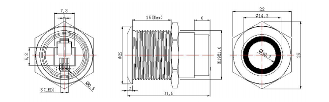 Illuminated Push Button Switch