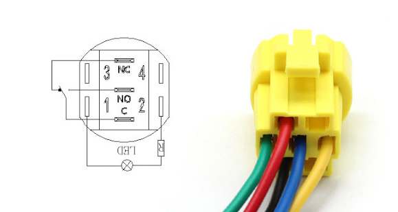 How to Wire a Push Button Switch? push button switch harness
