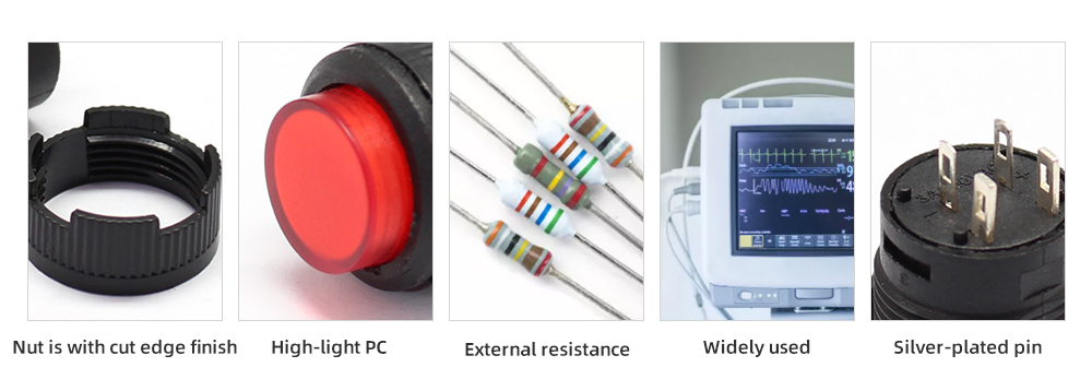 R16-503AD push button switch