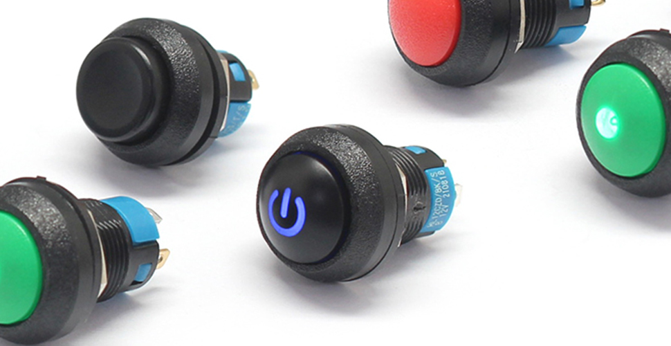 Push Button Power Switch with light