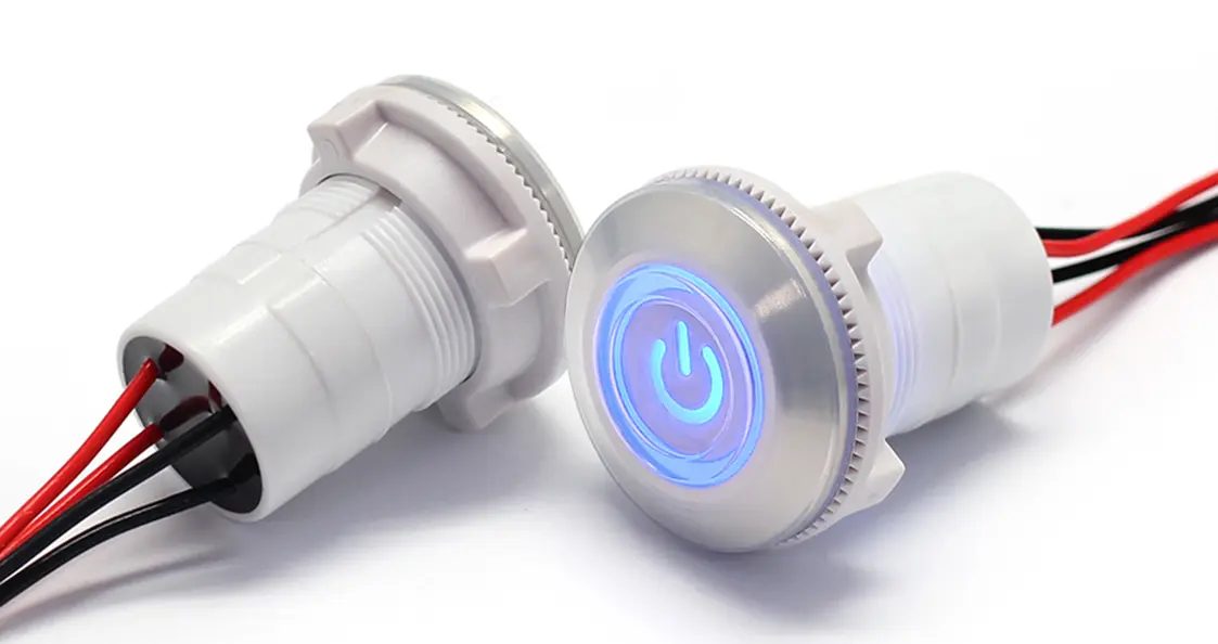 push button switch waterproof