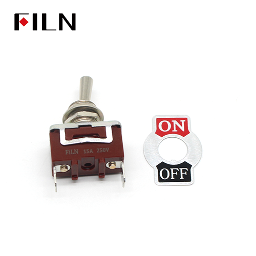 1021 Model 2-Position 15A 20A 30A (On)-Off Momentary Toggle Switch