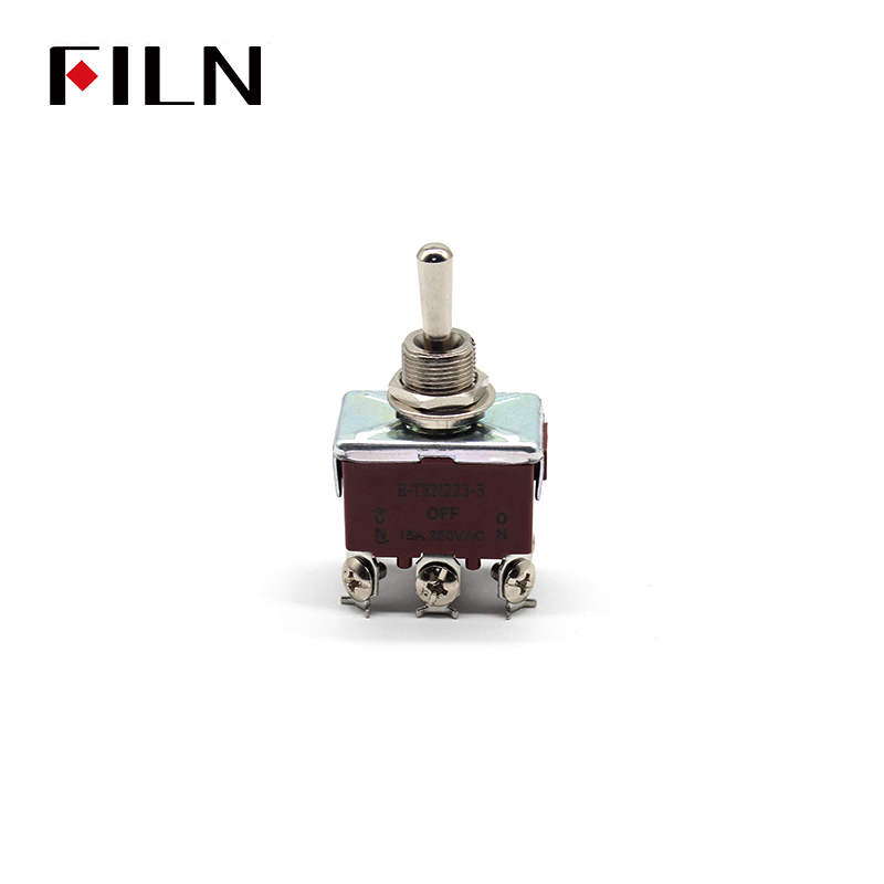 Three Way 30AMP 6 PIN ON OFF KN3-301 Electrical Toggle Switches