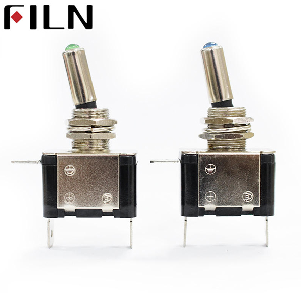 How to Wire a Toggle Switch With 2 Prongs?