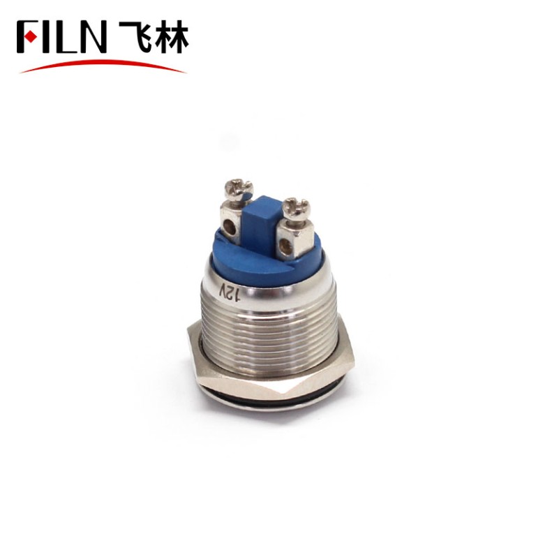 110v metal indicator light Metal Signal Indicator Light-FILN 19mm 110v LED Indicator Light