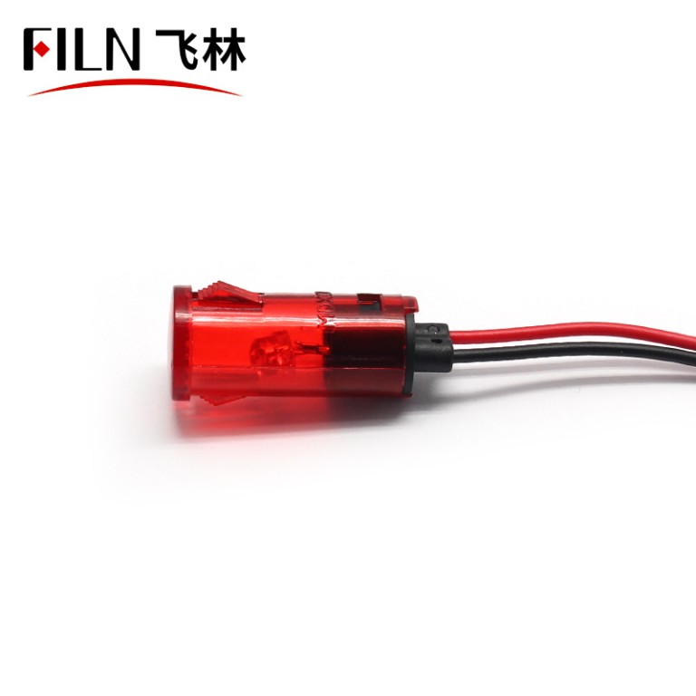 12.5mm indicator light 12.5mm Dash Board Plastic 110 Volt Indicator Light