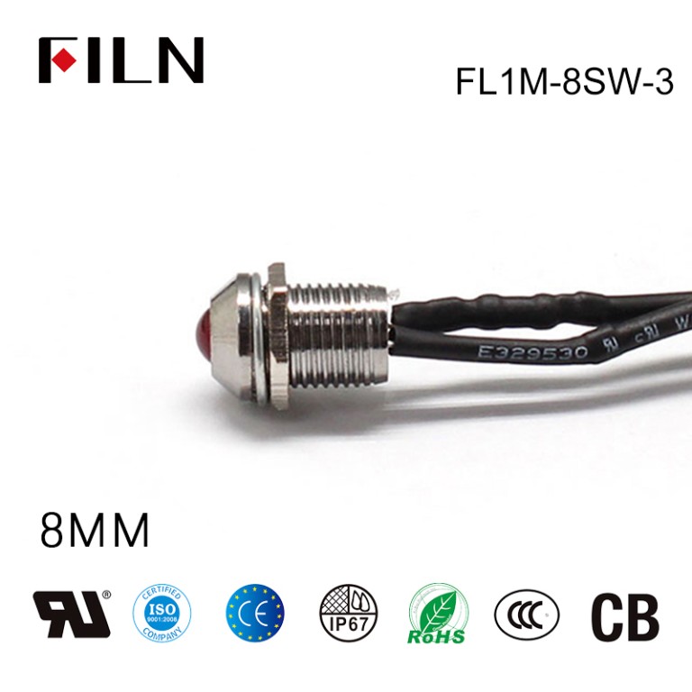 120v-led-indicator-light Cheap and Good Quality 8MM 120v Indicator Light