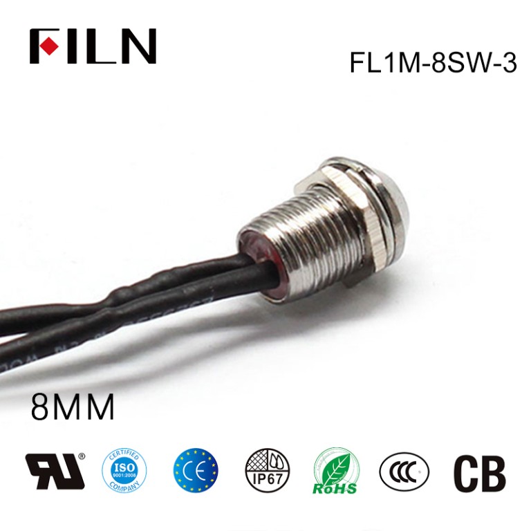 저렴하고 좋은 품질의 8MM 120v 표시등