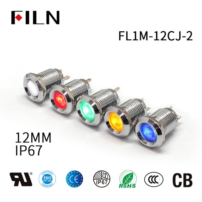 120v indicator light LED 12mm 120v Indicator Light Lamp