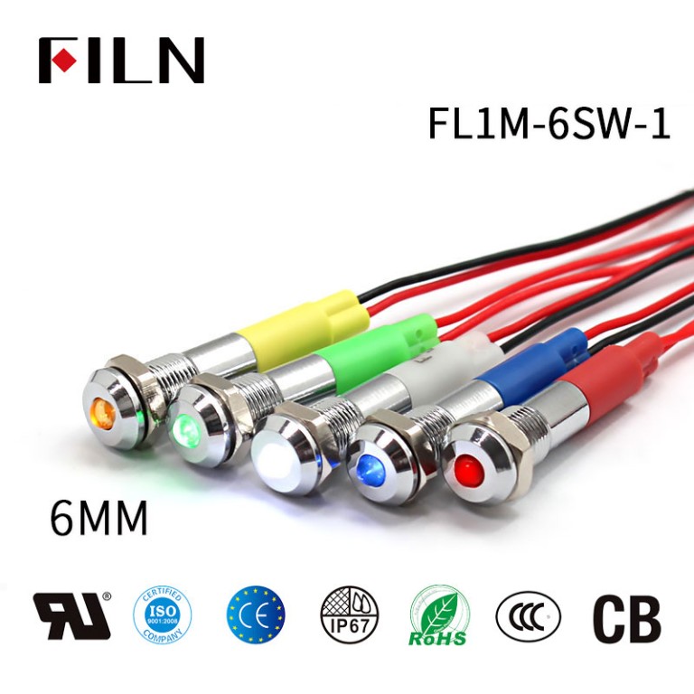 12v-green-indicator-light 6MM 12V LED Green Indicator Light