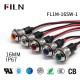 16MM IP67 Generator Metal Pilot 24VDC LED Indicator Light