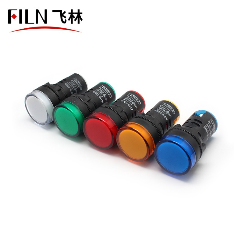 AD16 indicator light FILN 22MM AD16 Indicator Light 12-250V LED 22DS Indicator Light