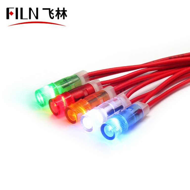 6mm indicator light 6MM 750V High-Pressure Transformer LED Mini Indicator Lights