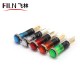 FILN Panel Mount LED 8MM 12V LED Plastic Indicator Light