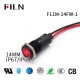 White Indicator Lights-14mm 28V Panel LED Light Waterproof