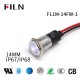 White Indicator Lights-14mm 28V Panel LED Light Waterproof