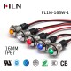 16MM IP67 Generator Metal Pilot 24VDC LED Indicator Light