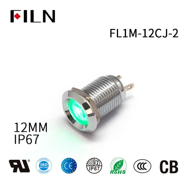 120v indicator light LED 12mm 120v Indicator Light Lamp