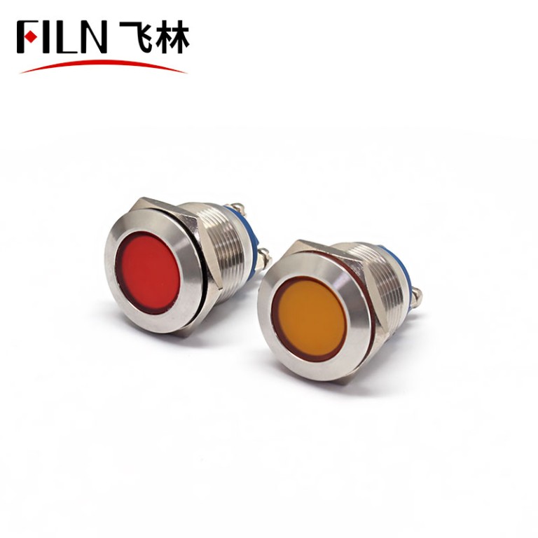 금속 신호 표시 등 -FILN 19mm 110v LED 표시 등