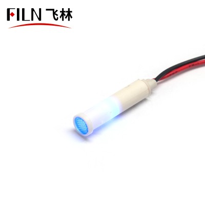 8MM LED 28V Indicator Light With Wire