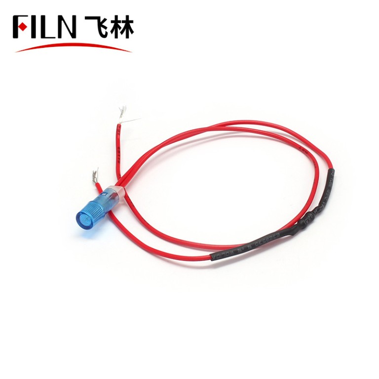 plastic indicator light 6MM 750V High-Pressure Transformer LED Mini Indicator Lights
