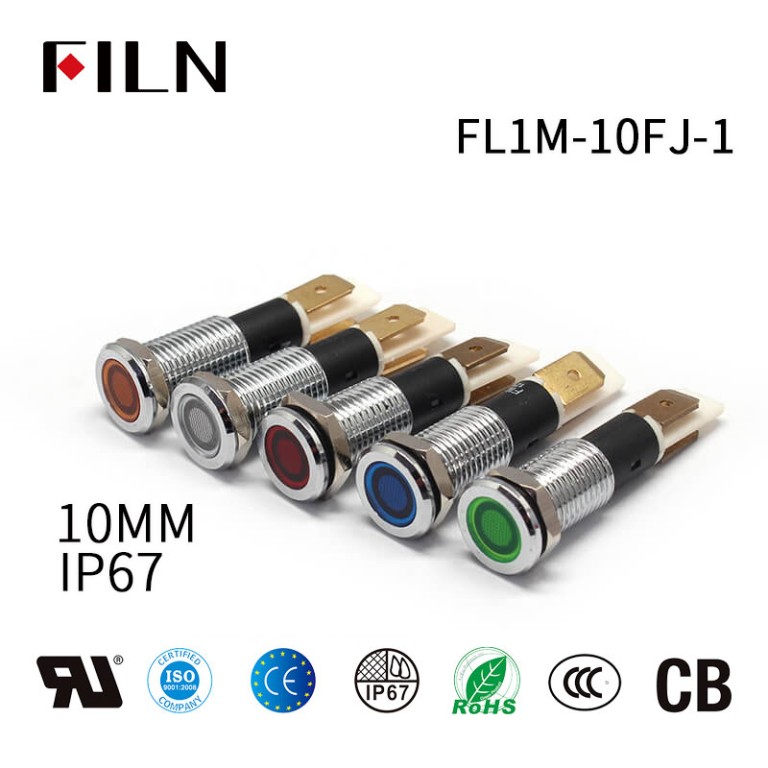 power-indicator-lamp FILN 10MM Power Indicator Light Blue LED 240V Signal Light