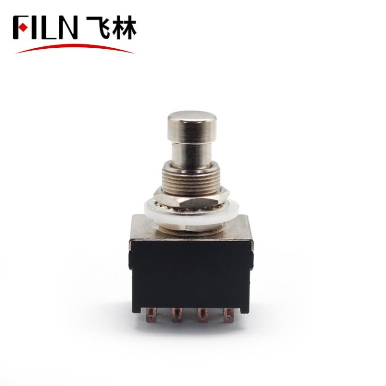 4pdt switch Guitar Effects 4PDT 12Pins Wireless Solder Terminal Switch