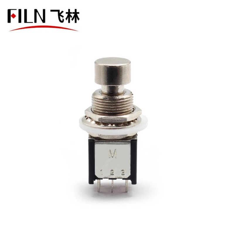 6pin 2PDT  Small Foot  Guitar PUSH BUTTON  Switch