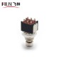 3PDT 9Pin Latching Foot Switch Small Guitar Switch