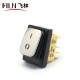 6 Pins KCD4 12V 15AMP LED White rocker switch