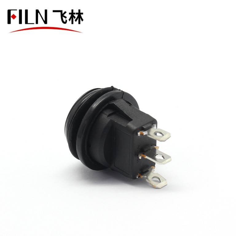 Micro Rocker Switch 3PIN 6V 20A Round Electrical