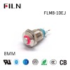 8mm Metal PUSH BUTTON SWITCH LED Momentary Latching Waterproof 4Pins High Head