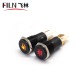 FILN 14mm Silver Black Bicycle Metal Indicator Light Symbol Indicator