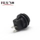 2PIN KCD1 ON OFF IP67 Black 5A 250V Car Round Rocker Switch