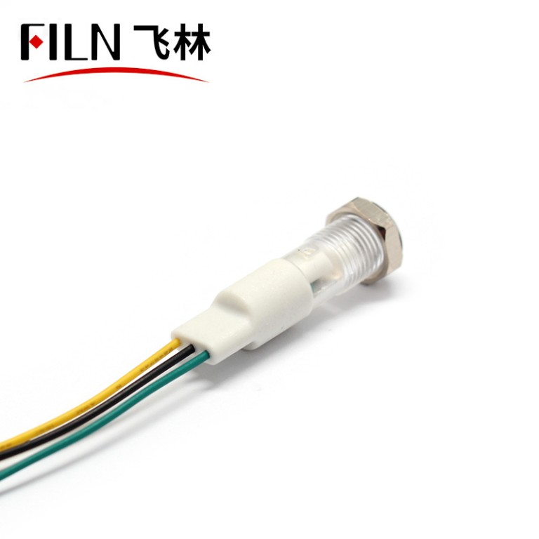 ip67 screw thead indicator light NEW Thread Indicator Light 8MM Red and Green Double Color