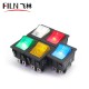 Filn KCD4 On Off 15A 12 Volt 2 Way Rocker Switch