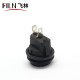 2PIN KCD1 ON OFF IP67 Black 5A 250V Car Round Rocker Switch
