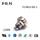 FILN Red Push Button Switch 2 Screw Terminals Momentary