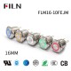 16MM 4PIN 12V 10A Waterproof Push Button Switch