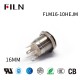 16MM Momentary Push Button Switch 4 Pin Waterproof 12V