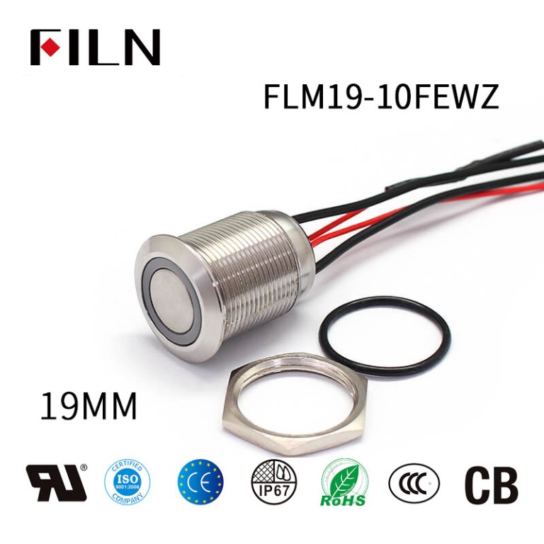 19mm-10A-marine-push-button-switch 19MM Waterproof Momentary Switch: An Effective Waterproof Button